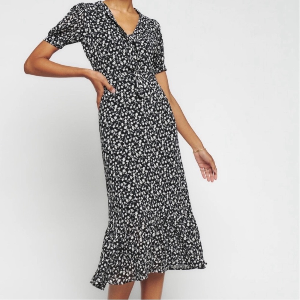 Reformation Reeds Dress in Maria NWT Sz 10